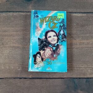 The Wizard Of Oz 50th Anniversary MGM Home Video VHS‎ Tape Vintage